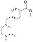 Methyl 4-(3-methylpiperazin-1-ylmethyl)benzoate Structure,914349-83-0Structure