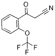 3-Oxo-3-(2-trifluoromethoxy-phenyl)-propionitrile Structure,914636-80-9Structure