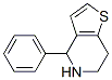 4-苯基-4,5,6,7-四氢噻吩[3,2-c]并吡啶结构式_91477-84-8结构式