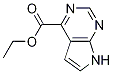 Ethyl 7h-pyrrolo[2,3-d]pyrimidine-4-carboxylate Structure,915142-91-5Structure