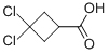 3,3-Dichlorocyclobutanecarboxylic acid Structure,915185-89-6Structure