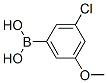 3-Chloro-5-methoxybenzeneboronic acid Structure,915201-07-9Structure