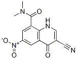 3-Cyano-1,4-dihydro-n,n-dimethyl-6-nitro-4-oxo-8-quinolinecarboxamide Structure,915369-17-4Structure