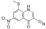 1,4-Dihydro-8-(methylthio)-6-nitro-4-oxo-3-quinolinecarbonitrile Structure,915369-94-7Structure