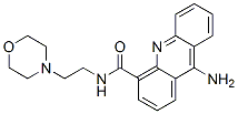 9-氨基-N-(2-吗啉-4-基乙基)吖啶-4-羧酰胺结构式_91549-84-7结构式