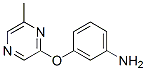 3-[(6-Methylpyrazin-2-yl)oxy]aniline Structure,915707-61-8Structure