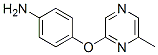 4-[(6-Methylpyrazin-2-yl)oxy]aniline Structure,915707-63-0Structure