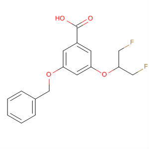 3-(Benzyloxy)-5-(1,3-difluoropropan-2-yloxy)benzoic acid Structure,915770-80-8Structure