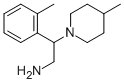 2-(2-Methylphenyl)-2-(4-methylpiperidin-1-yl)ethanamine Structure,915922-08-6Structure