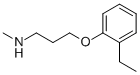 3-(2-Ethylphenoxy)-n-methylpropan-1-amine Structure,915922-98-4Structure