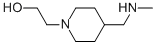 2-{4-[(Methylamino)methyl]piperidin-1-yl}ethanol Structure,915923-96-5Structure