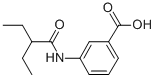 3-[(2-Ethylbutanoyl)amino]benzoic acid Structure,915923-97-6Structure