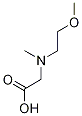 2-((2-Methoxyethyl)(methyl)amino)acetic acid Structure,915925-21-2Structure