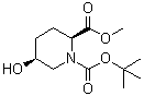 (2S,5s)-1-tert-butyl2-methyl5-hydroxypiperidine-1,2-dicarboxylate Structure,915976-32-8Structure