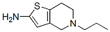 Thieno[3,2-c]pyridin-2-amine, 4,5,6,7-tetrahydro-5-propyl- (9ci) Structure,91617-60-6Structure
