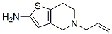 Thieno[3,2-c]pyridin-2-amine, 4,5,6,7-tetrahydro-5-(2-propenyl)- (9ci) Structure,91617-64-0Structure