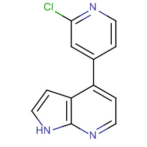 4-(2-Chloro-pyridin-4-yl)-1h-pyrrolo[2,3-b]pyridine Structure,916172-39-9Structure