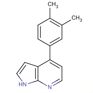 4-(3,4-Dimethyl-phenyl)-1h-pyrrolo[2,3-b]pyridine Structure,916173-10-9Structure