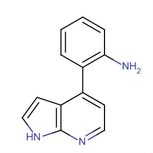 2-(1H-pyrrolo[2,3-b]pyridin-4-yl)phenylamine Structure,916173-19-8Structure