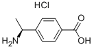 (S)-4-(1-amino-ethyl)-benzoic acid hydrochloride Structure,916211-64-8Structure