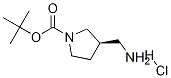 (R)-1-boc-3-aminomethylpyrrolidine-hcl Structure,916214-31-8Structure