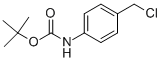 Tert-butyl 4-(chloromethyl)phenylcarbamate Structure,916578-53-5Structure