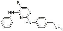 N2-[4-(氨基甲基)苯基]-5-氟-n4-苯基嘧啶-2,4-二胺结构式_916603-07-1结构式