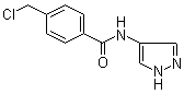 4-Chloromethyl-n-(1h-pyrazol-4-yl)-benzamide Structure,916791-22-5Structure