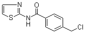 4-Chloromethyl-n-thiazol-2-yl-benzamide Structure,916791-23-6Structure