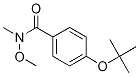 4-Tert-butoxy-n-methoxy-n-methylbenzamide Structure,916791-35-0Structure