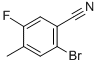 Benzonitrile, 2-bromo-5-fluoro-4-methyl- Structure,916792-11-5Structure