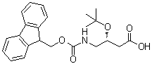 (3R)-3-叔丁基氧基-4-(9-芴甲氧基)-羰基氨基丁酸结构式_916892-18-7结构式