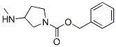 3-(Methylamino)-1-pyrrolidinecarboxylic acid benzyl ester Structure,917357-83-6Structure