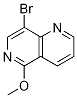 8-Bromo-5-methoxy-1,6-naphthyridine Structure,917474-63-6Structure