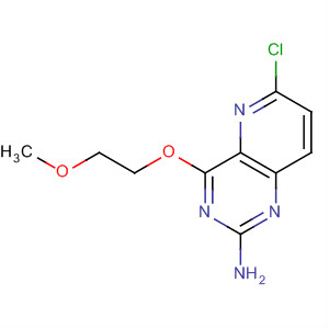 6-Chloro-4-(2-methoxy-ethoxy)-pyrido[3,2-d]pyrimidin-2-ylamine Structure,917757-98-3Structure