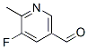 5-Fluoro-6-methylnicotinaldehyde Structure,917835-70-2Structure