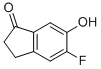 5-Fluoro-6-hydroxy-indan-1-one Structure,917885-01-9Structure