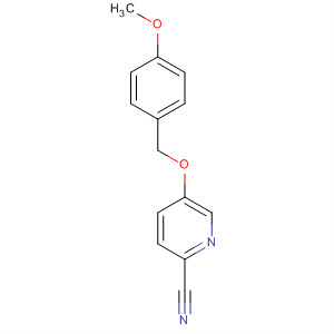 5-(4-Methoxybenzyloxy)picolinonitrile Structure,917910-75-9Structure