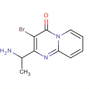 2-(1-氨基乙基)-3-溴-4H-吡啶并[1,2-a]嘧啶-4-酮结构式_918422-42-1结构式