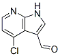 1H-Pyrrolo[2,3-b]pyridine-3-carboxaldehyde, 4-chloro- Structure,918515-16-9Structure