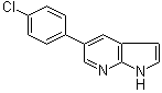 5-(4-Chlorophenyl)-1h-pyrrolo[2,3-b]pyridine Structure,918516-27-5Structure