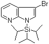 3-Bromo-1-[tris(1-methylethyl)silyl]-1h-pyrrolo[2,3-b]pyridine Structure,918525-02-7Structure