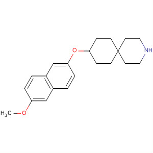 9-(6-methoxy-naphthalen-2-yloxy)-3-aza-spiro[5.5]undecane Structure,918644-66-3Structure