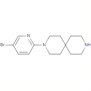 3-(5-bromo-pyridin-2-yl)-3,9-diaza-spiro[5.5]undecane Structure,918653-07-3Structure