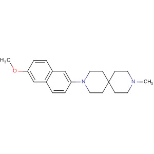 3-(6-methoxy-naphthalen-2-yl)-9-methyl-3,9-diaza-spiro[5.5]undecane Structure,918653-11-9Structure