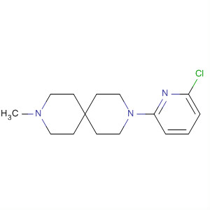 3-(6-chloro-pyridin-2-yl)-9-methyl-3,9-diaza-spiro[5.5]undecane Structure,918653-24-4Structure