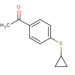 1-(4-Cyclopropylsulfanylphenyl)ethanone Structure,918967-33-6Structure