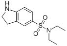 N,N-二乙基吲哚啉-5-磺酰胺结构式_91908-29-1结构式