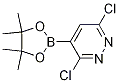 3,6-Dichloro-pyridazine-4-boronic acid pinacol ester Structure,919197-88-9Structure