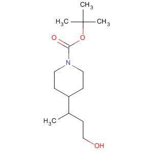 4-(3-Hydroxy-1-methylpropyl)-1-piperidinecarboxylic acid 1,1-dimethylethyl ester Structure,919360-49-9Structure